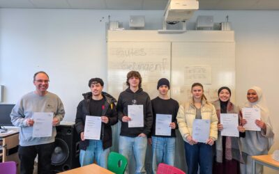 Toni-Sender-Oberstufe erfolgreich beim Regionalwettbewerb „Jugend debattiert“