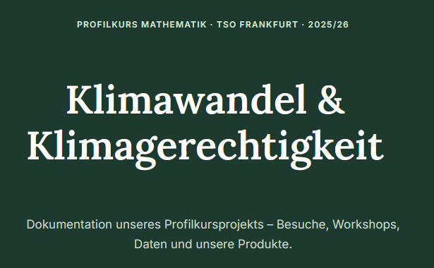 Klima & Klimagerechtigkeit